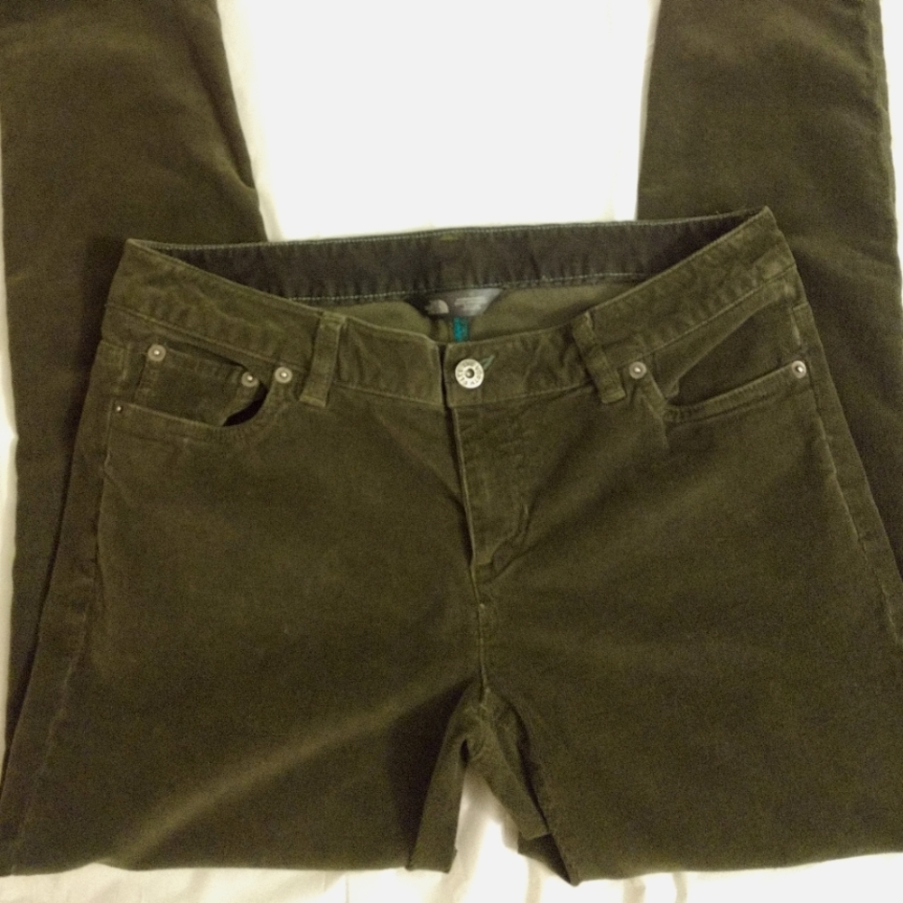 Olive North Face women's  Cords